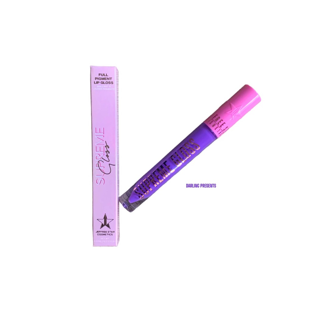 Jeffree Star Supreme Lip Gloss Unisex Color Frosting For Dinner